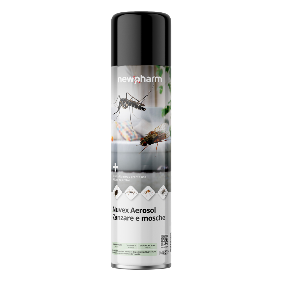 NUVEX® AEROSOL Mosche e Zanzare NUVEX® AEROSOL Mosche e Zanzare