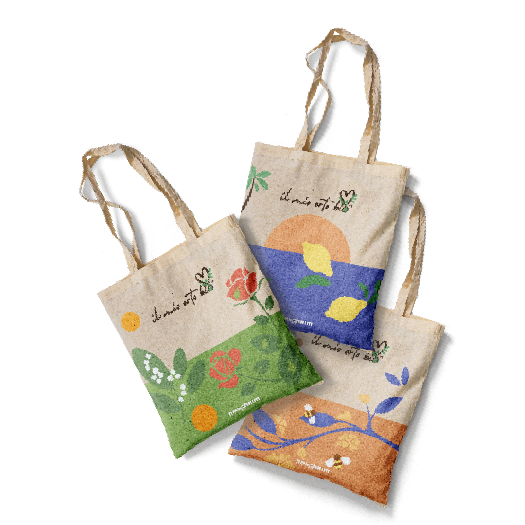 Shopper in cotone Il mio orto bio®